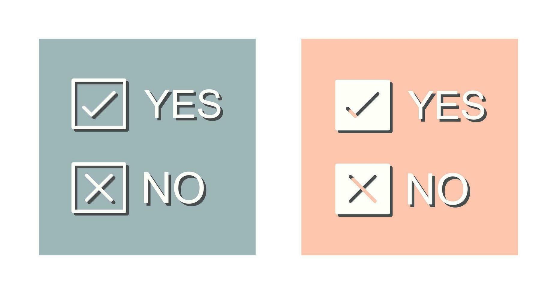 Yes No Option Vector Icon 24950500 Vector Art at Vecteezy