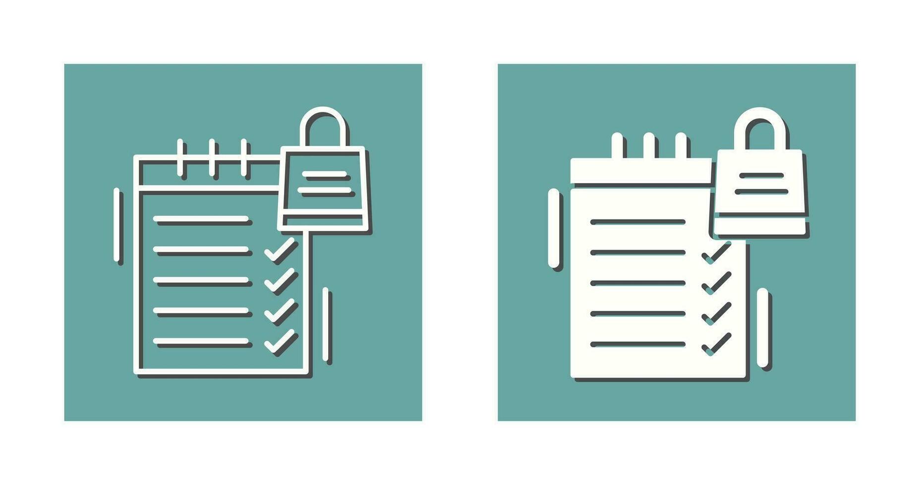 Shopping List Vector Icon