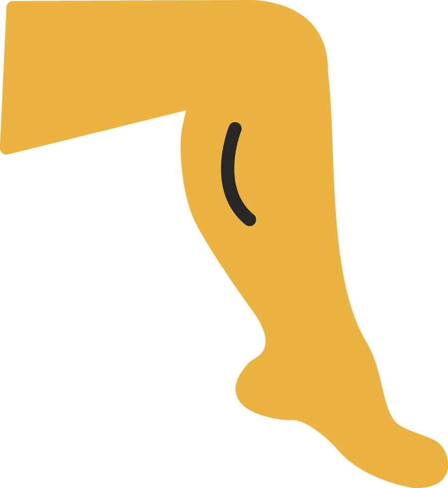 Leg Vector Icon Design
