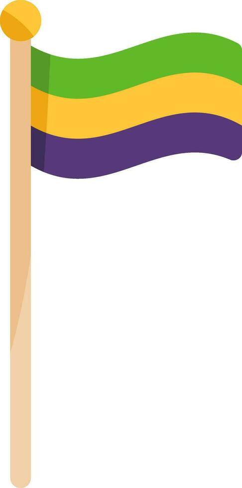 abita mardi gras flag