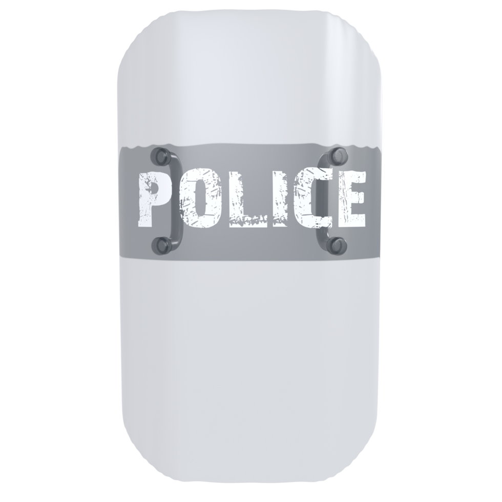 3d Rendering Of Police Shield png