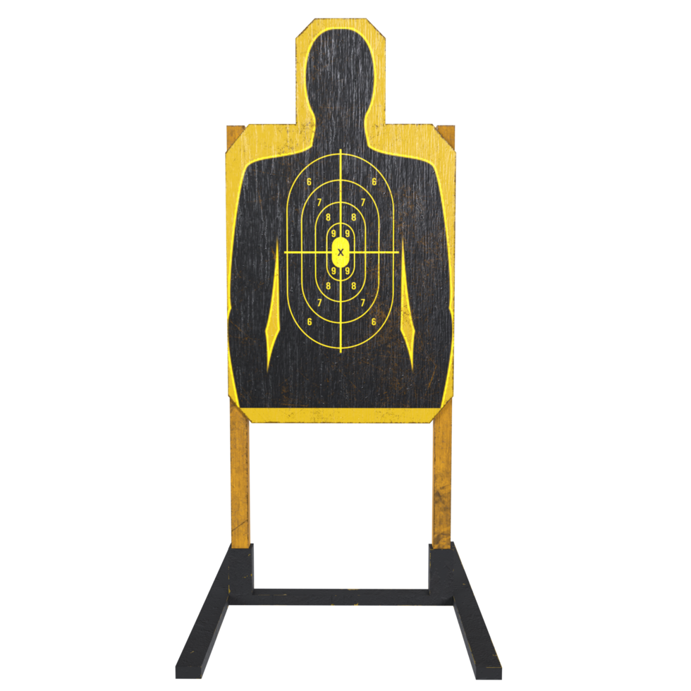 3d Rendering Of Military Target png