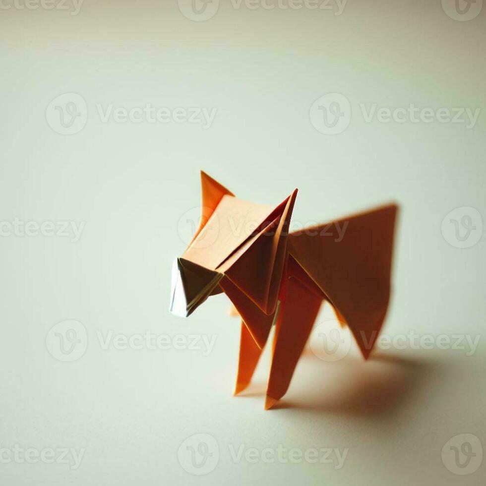 Whimsical Wonders A Delightful Collection of Cute Origami Animals photo