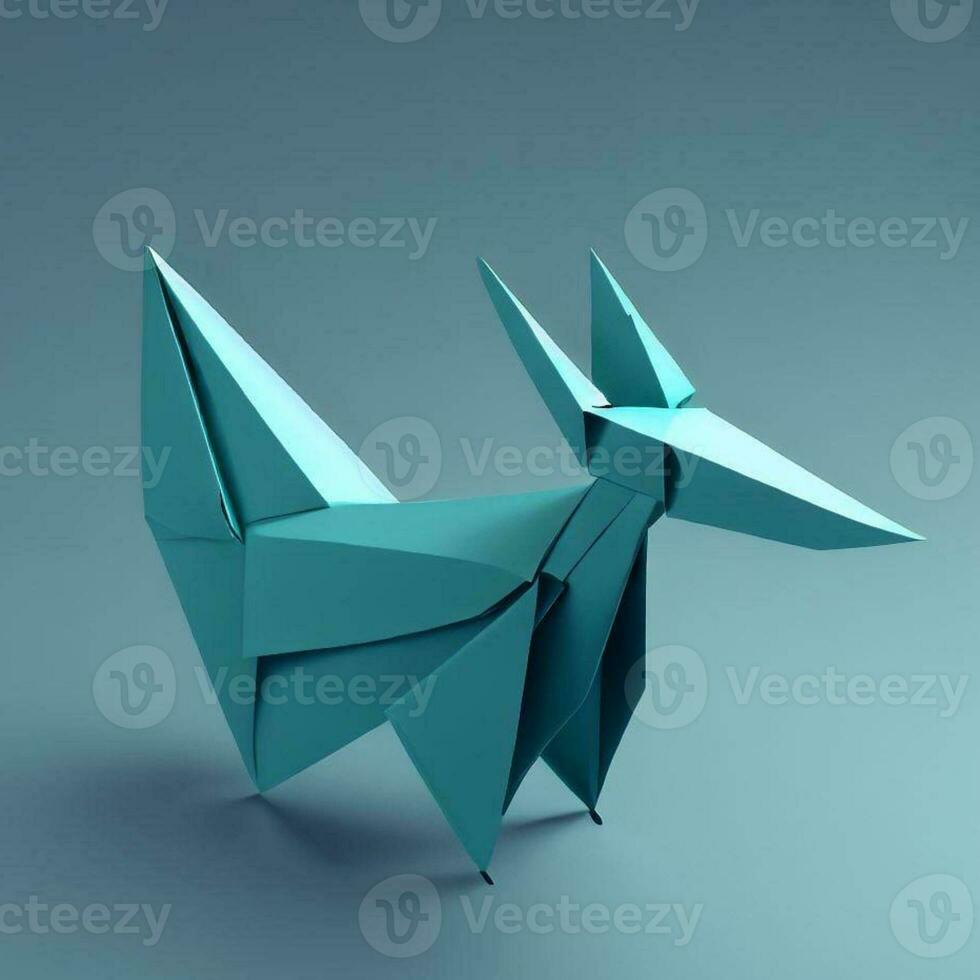 Whimsical Wonders A Delightful Collection of Cute Origami Animals photo