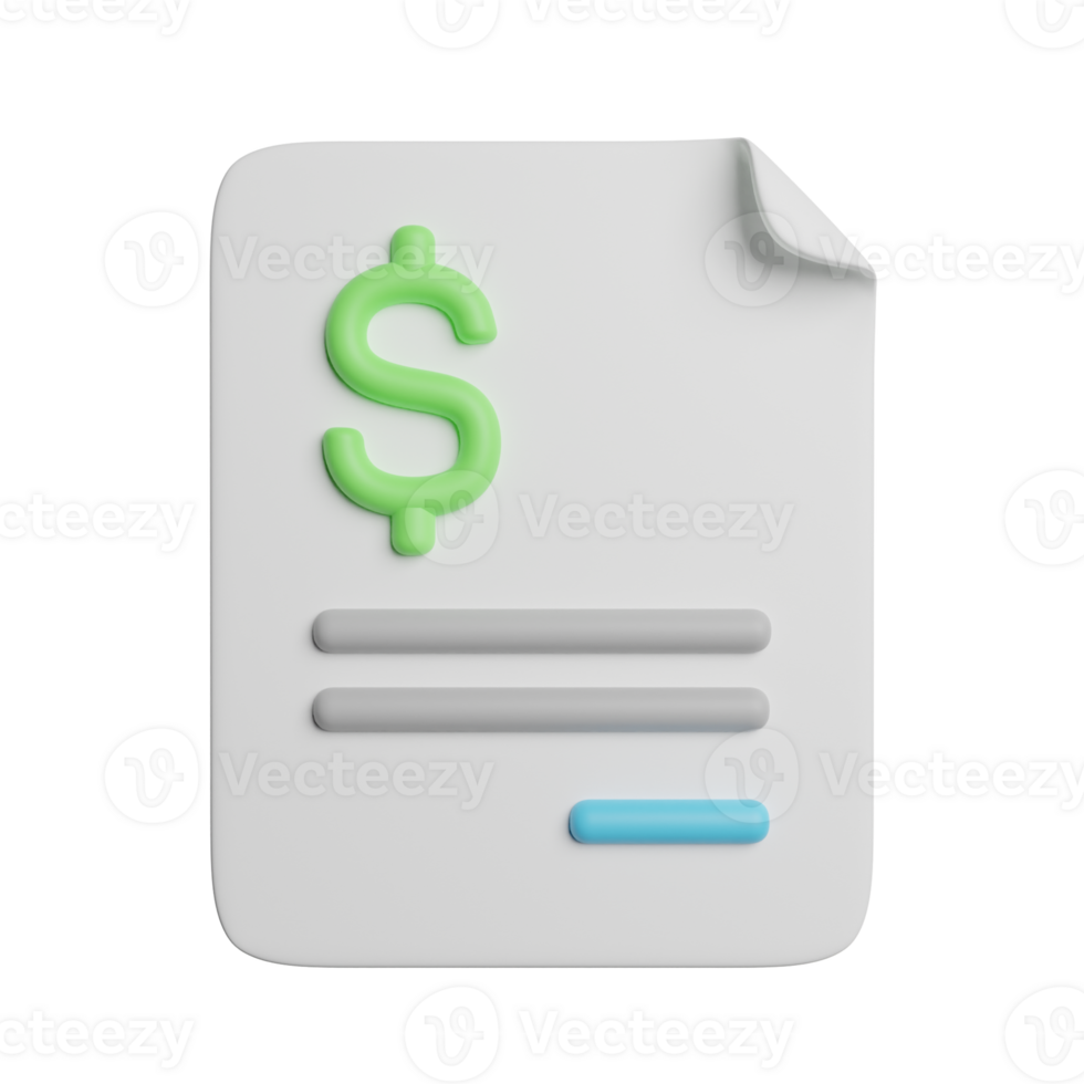 Invoice Bill Receipt png