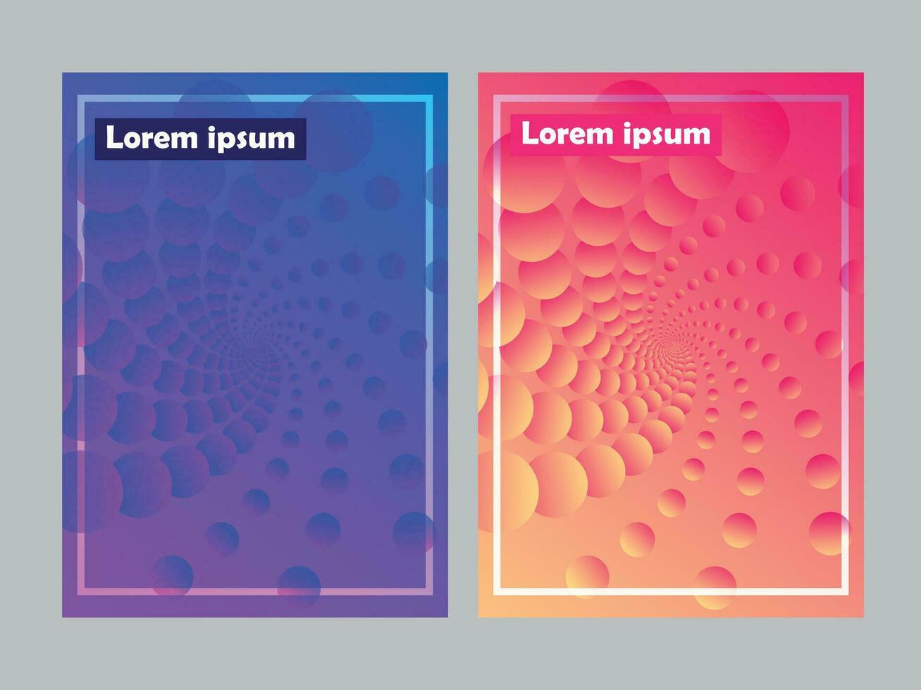Color gradient backgrounds, abstract geometric halftone patterns, vector trendy line design Background