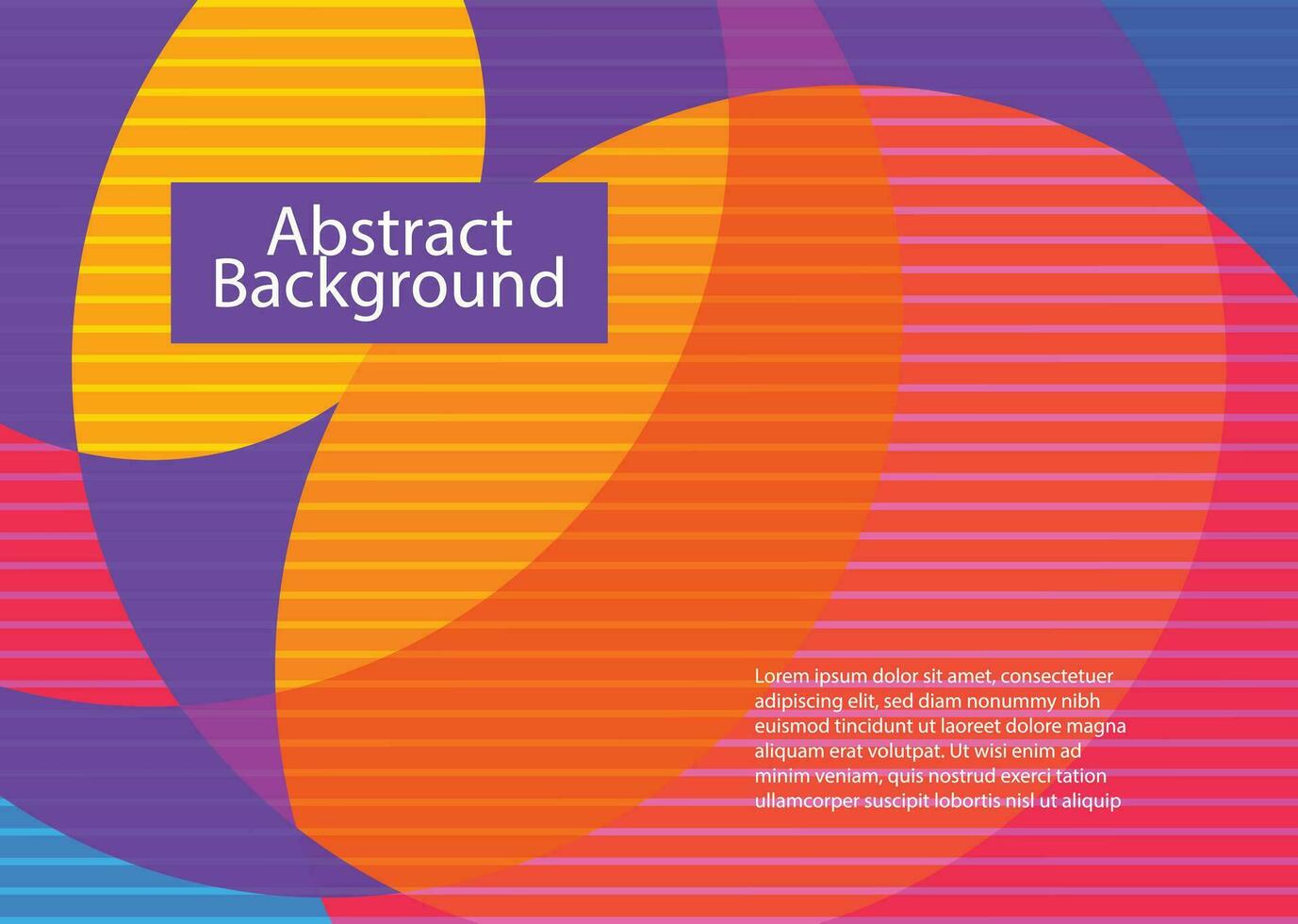abstract creative colorful geometric landing page background. trendy gradient shapes composition. Eps10 vector. vector