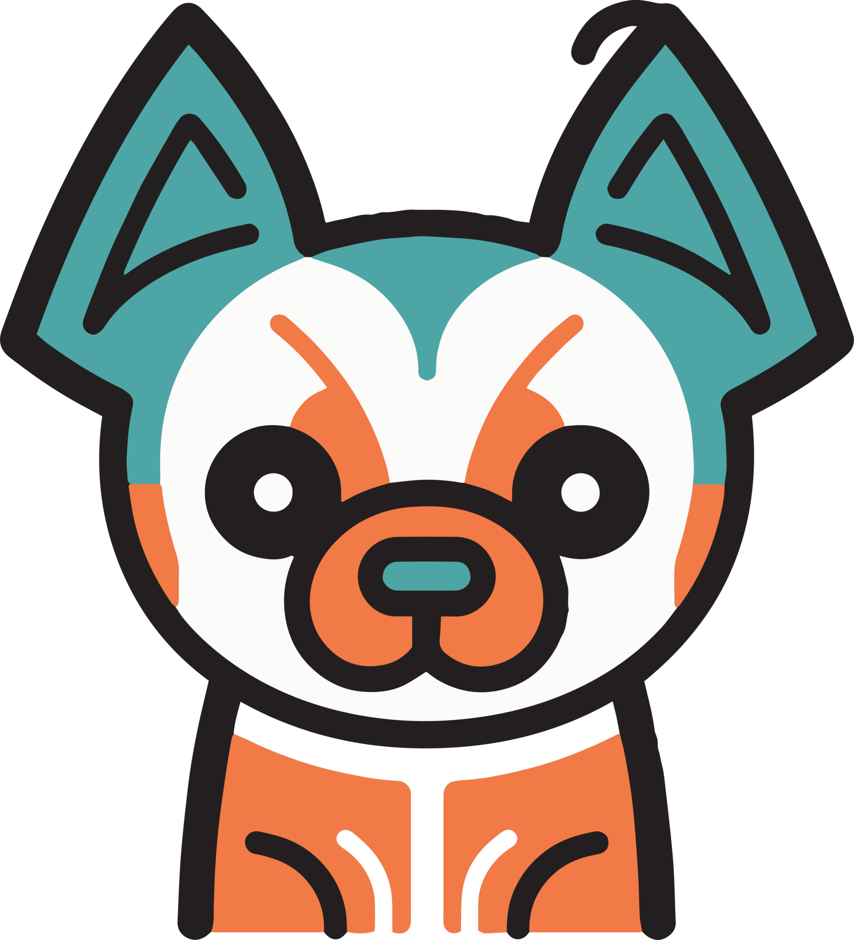 Cute Dog Logo In Flat Style 24952936 PNG bed-logo-vector-art-icons-and-graphics-for-free-download