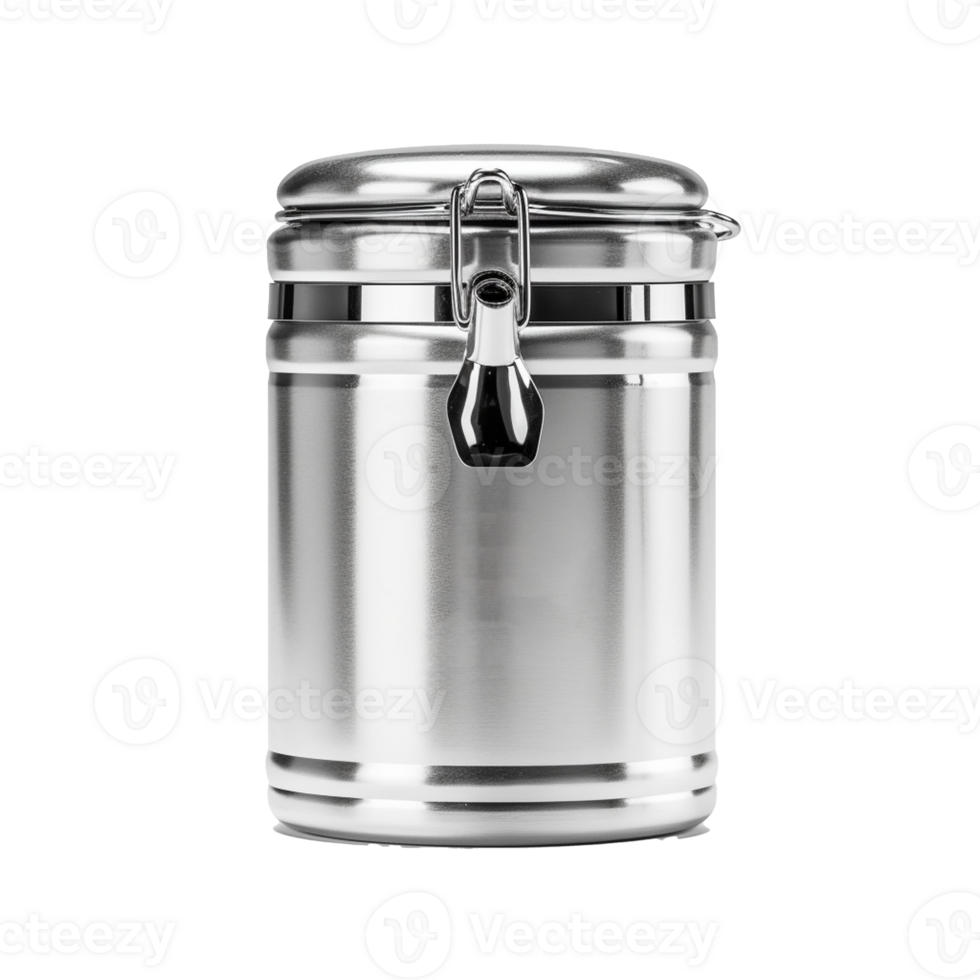 Coffee Storage Canister isolated on background with png