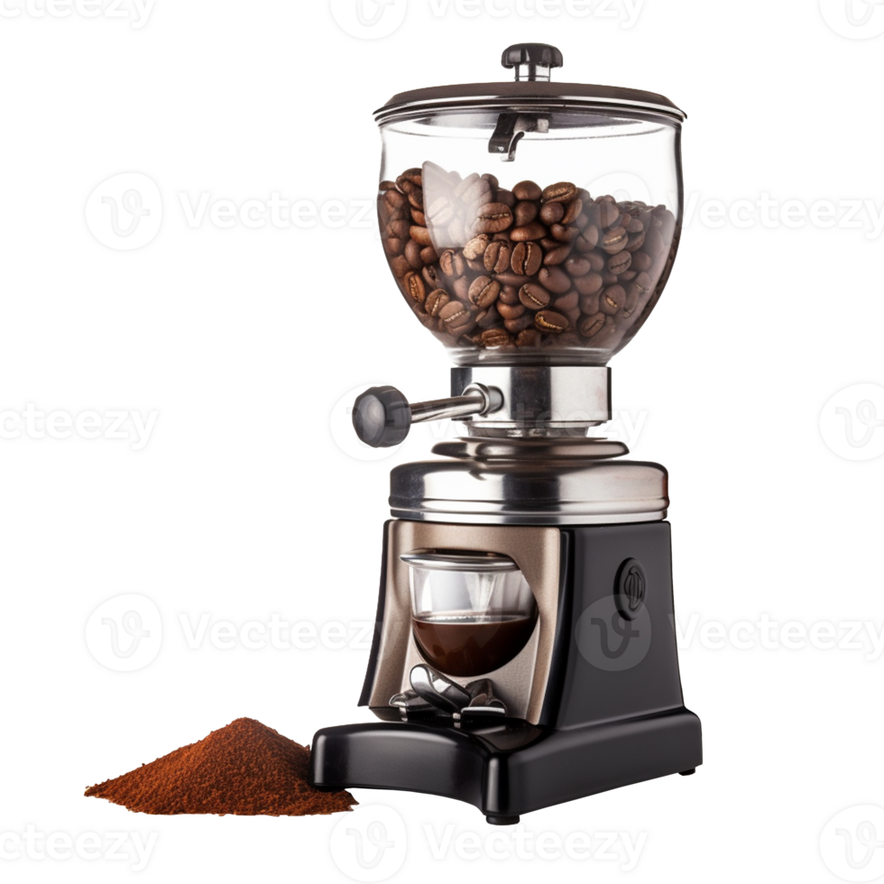 Coffee Grinder isolated on background with png