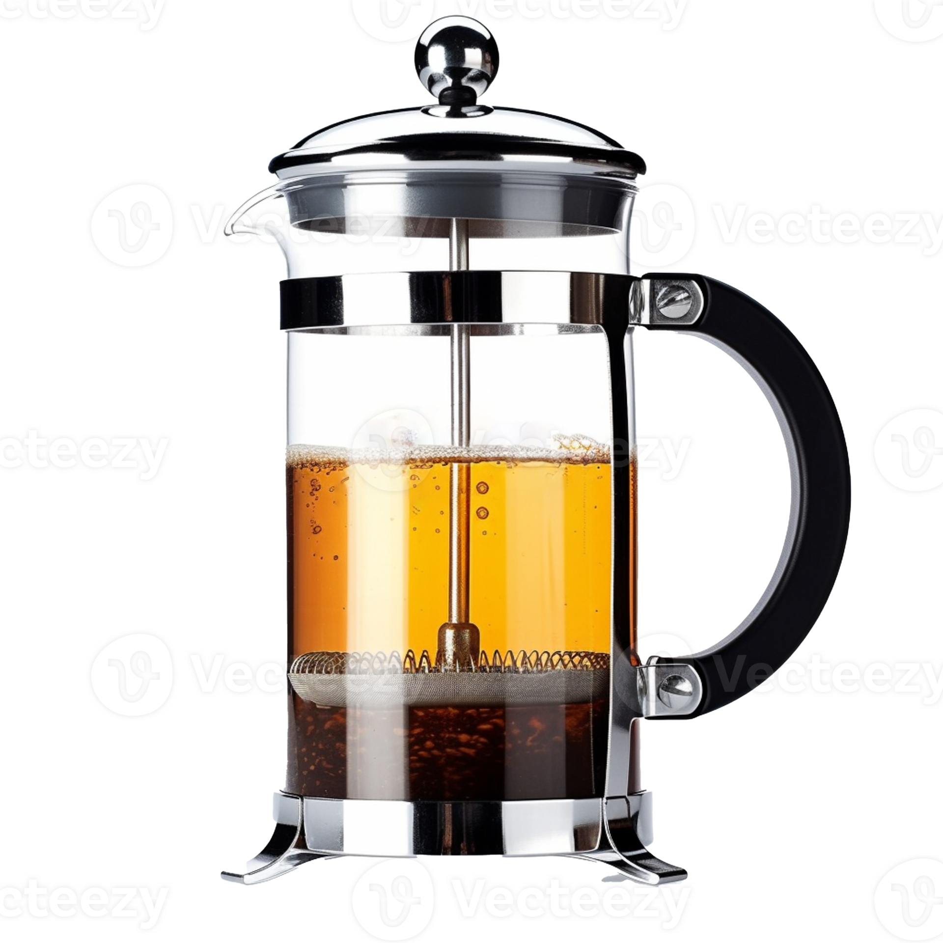French press Coffee Maker isolated on background with 24954553 PNG