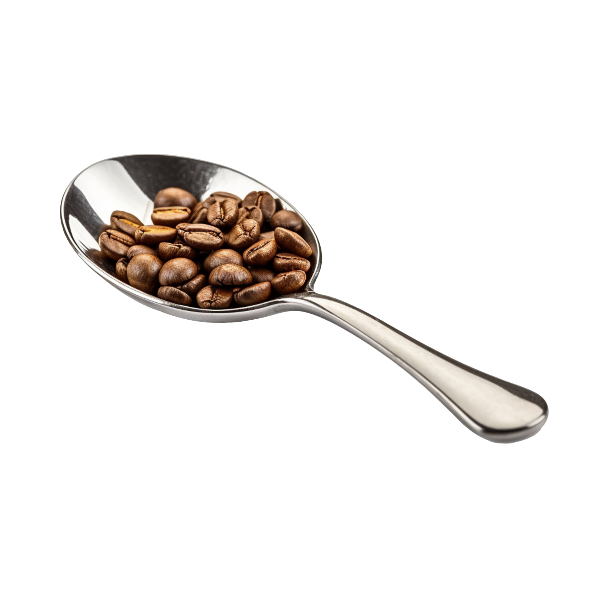 Coffee Spoon isolated on background with Generative AI 24954583 PNG