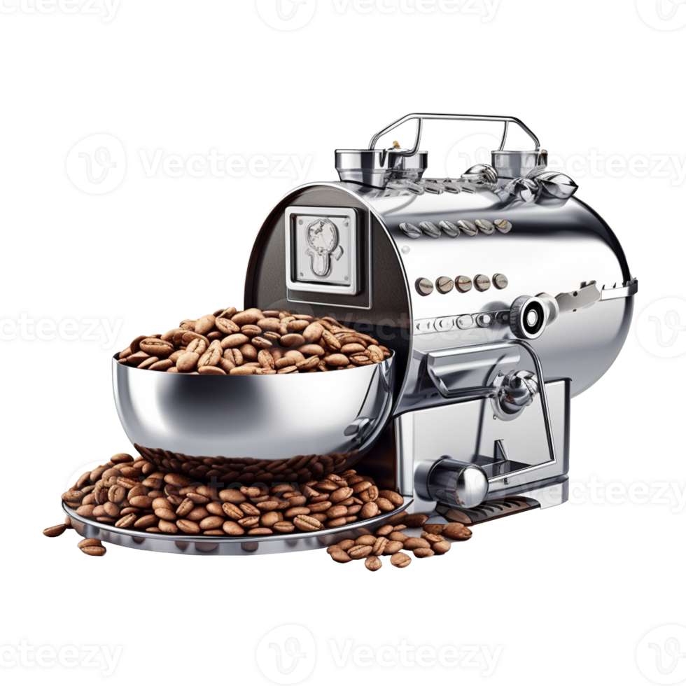 Coffee Bean Roaster isolated on background with png
