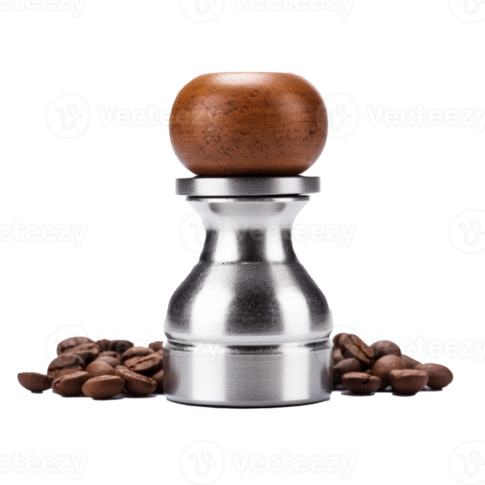 Coffee Tamper isolated on background with png