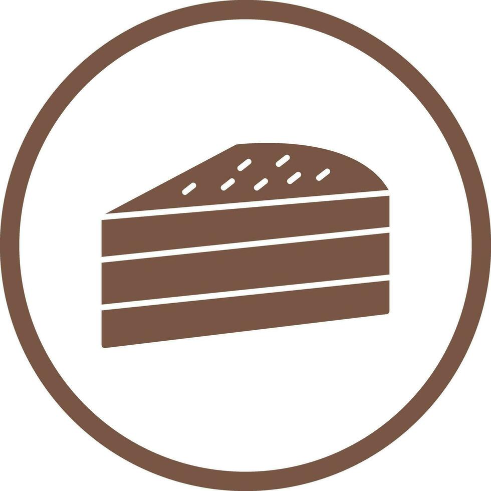 Cake Slice Vector Icon