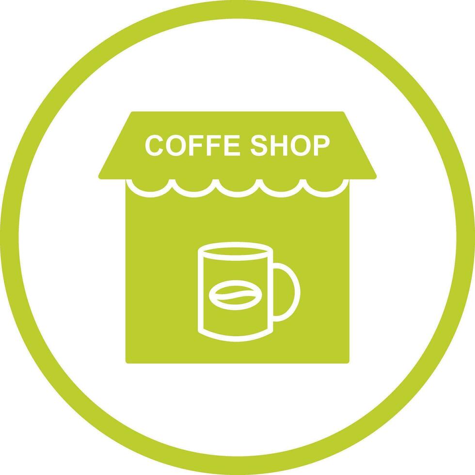 Coffee Shop Vector Icon