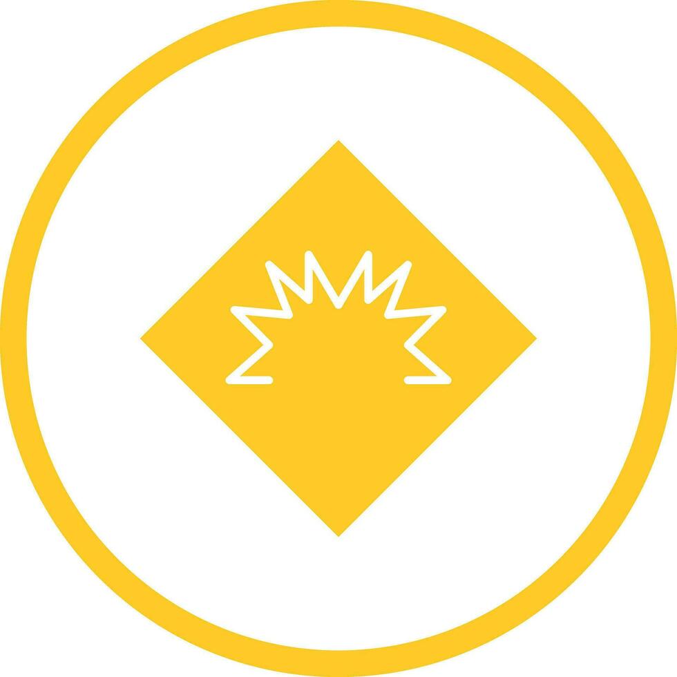 Danger of Welding Flash Vector Icon