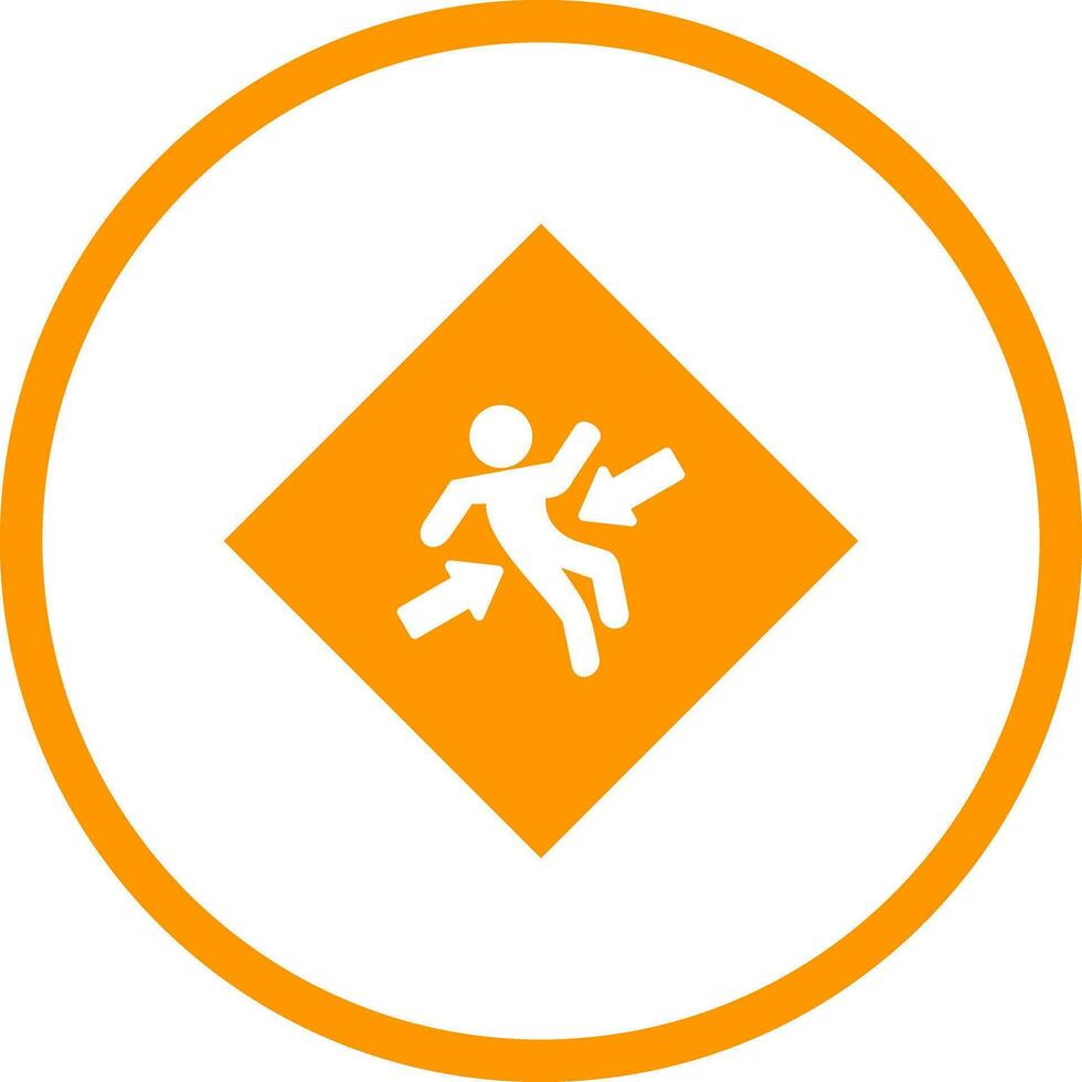 Crush Zone Vector Icon