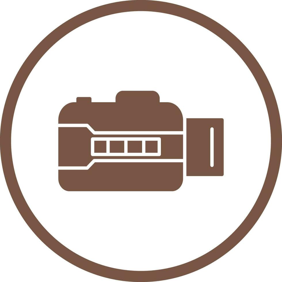 Unique Open Camera Vector Icon