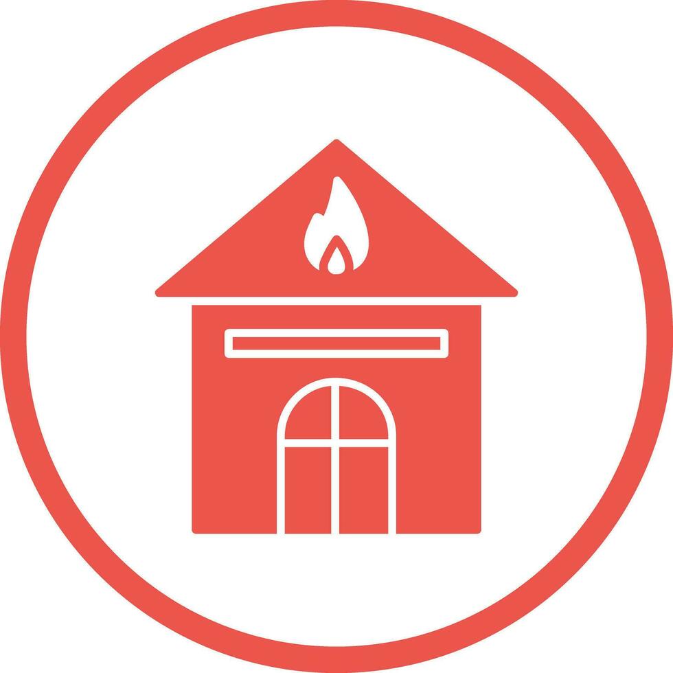 Unique Fire Brigade Vector Icon