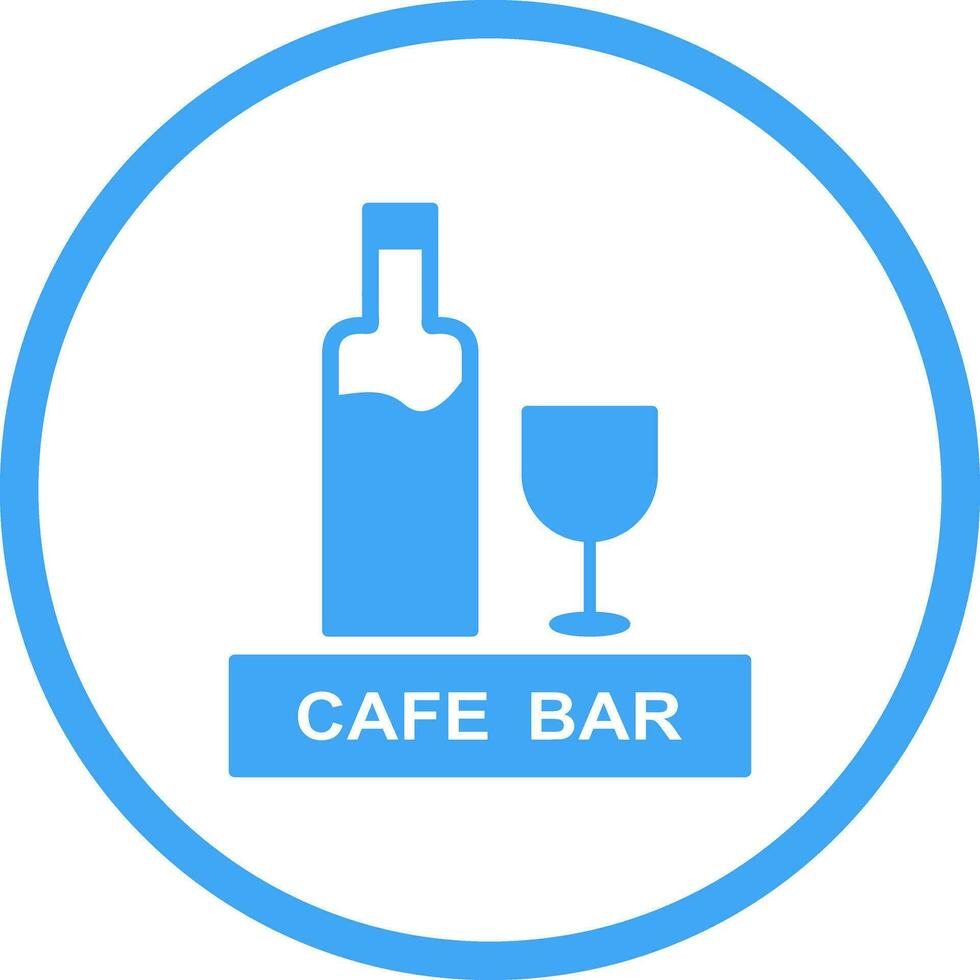 Unique Drinks Cafe Vector Icon