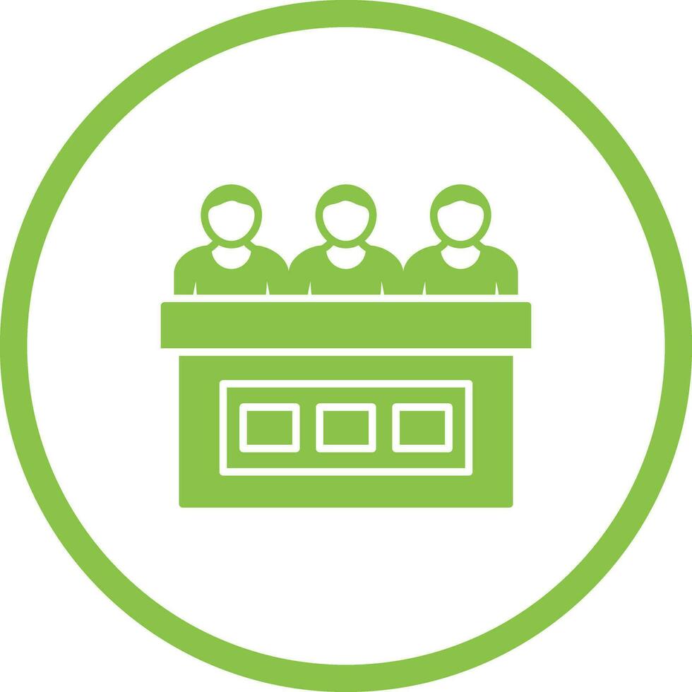 Jury Vector Icon