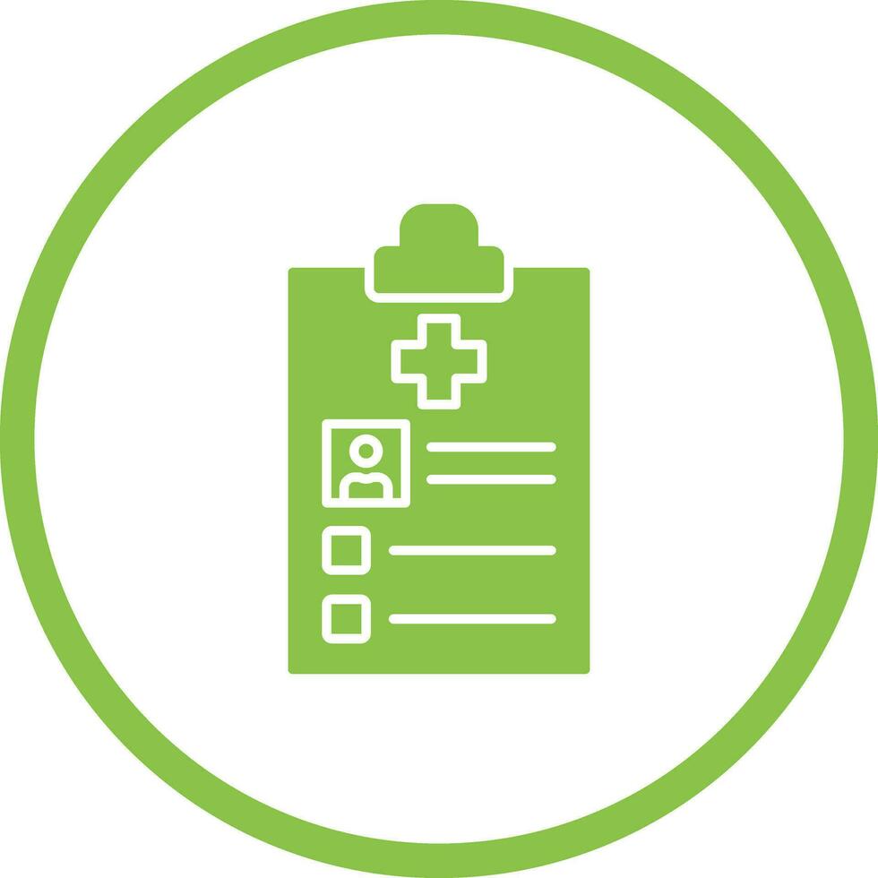 Medical Record Vector Icon