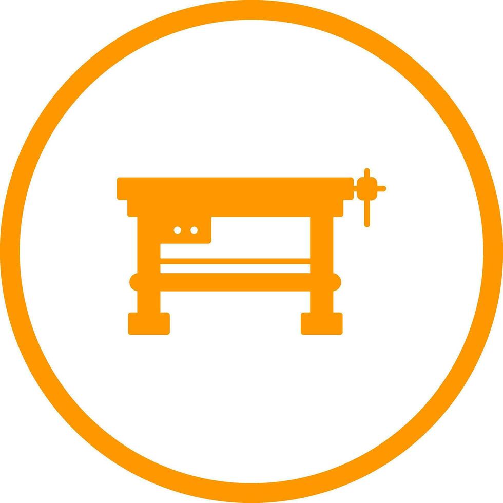 Work Bench Vector Icon