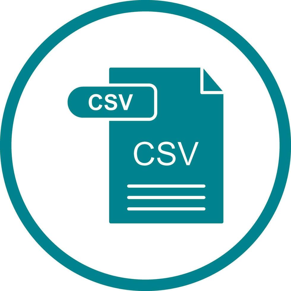 CSV Vector Icon
