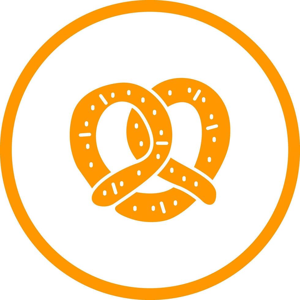 Pretzel Vector Icon