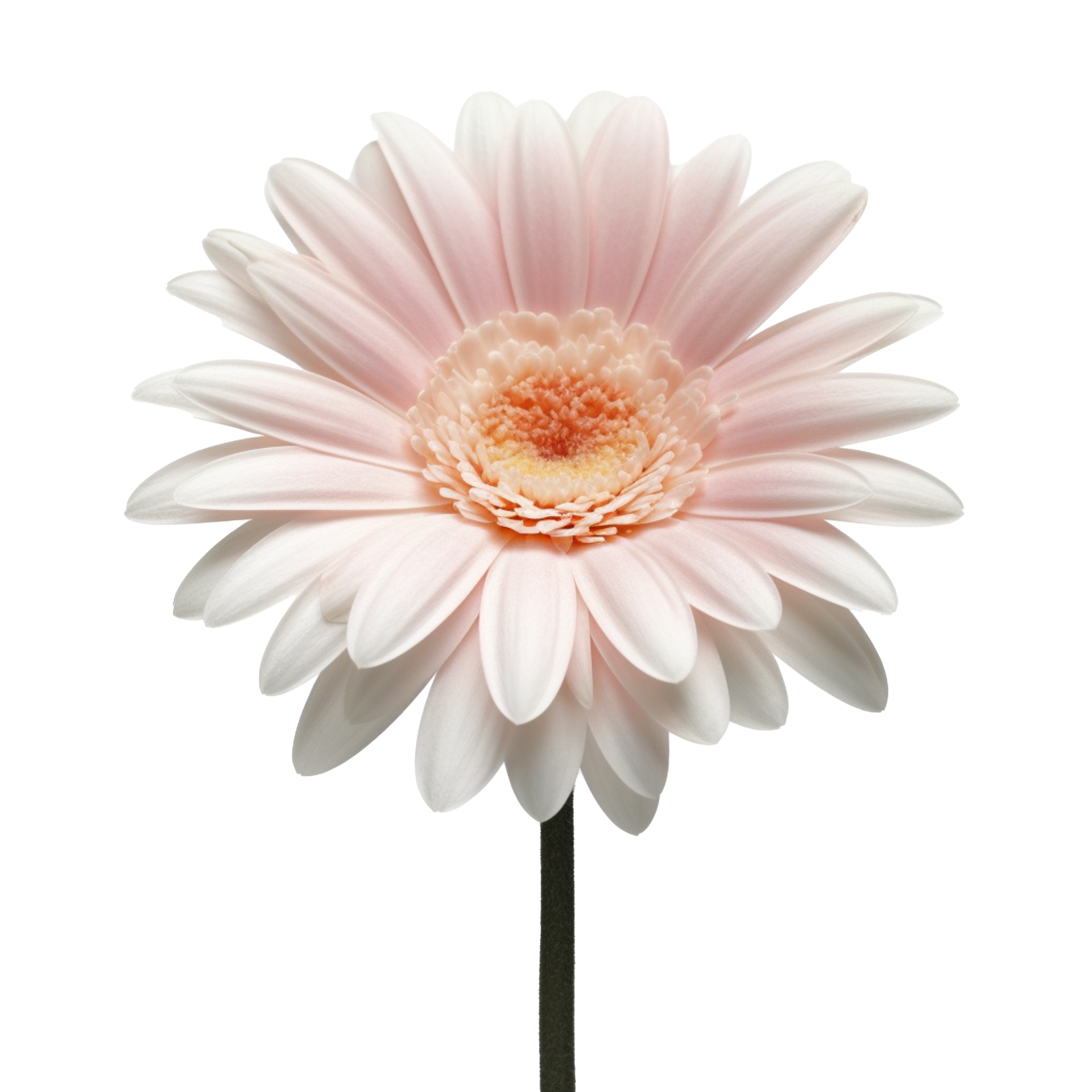 Gerbera Daisy flower isolated on background with Generative AI 24955797 PNG