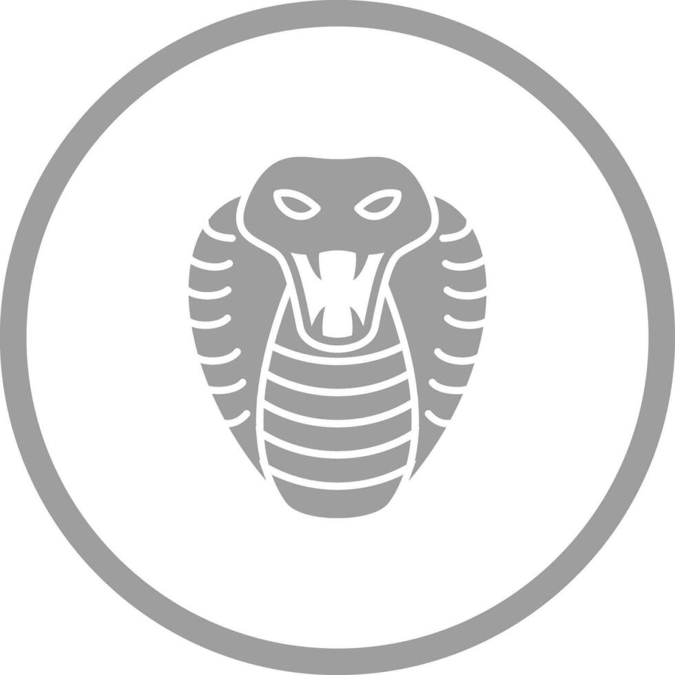 icono de vector de serpiente