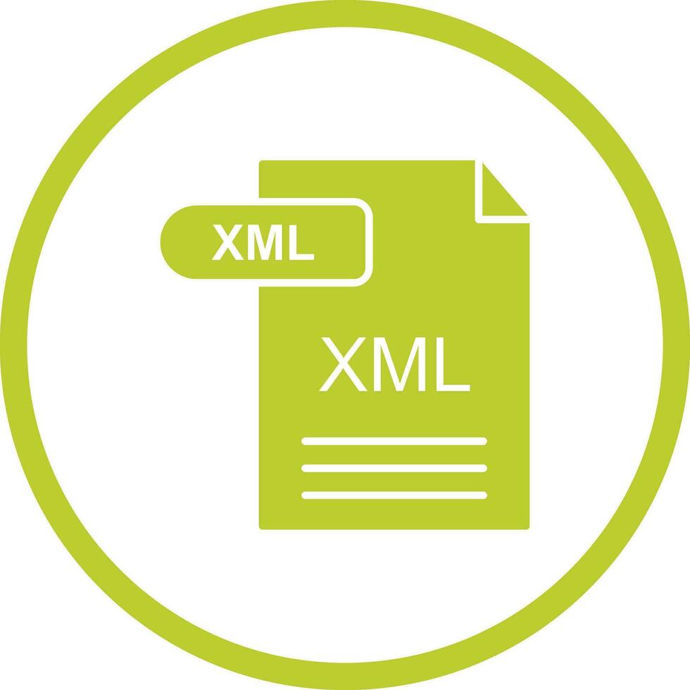 XML Vector Icon