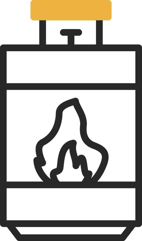 Cooking gas Vector Icon Design