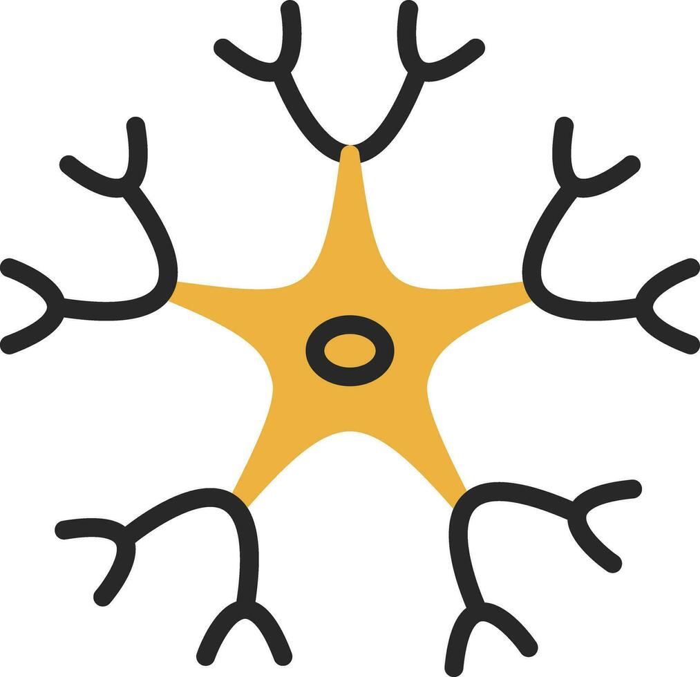 Neuron Vector Icon Design