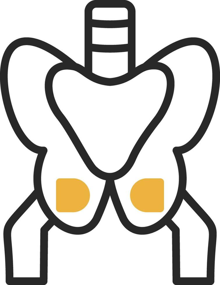 Pelvis Vector Icon Design