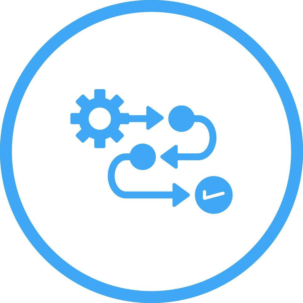 Process Vector Icon