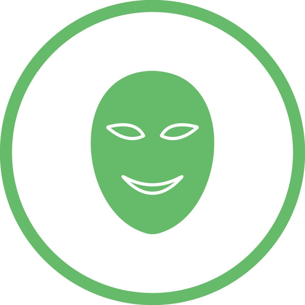 Ancient Face Mask Vector Icon