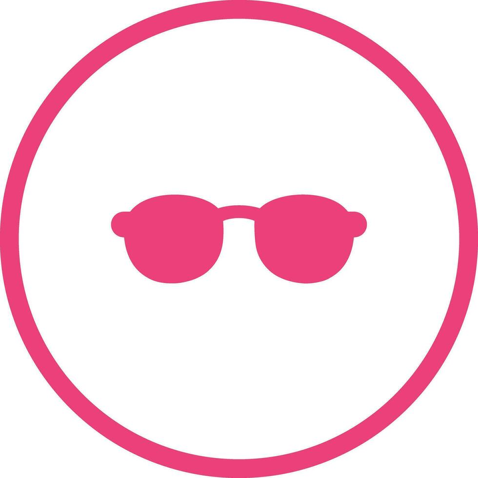 icono de vector de gafas de sol