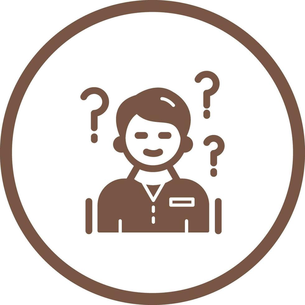 Confuse Vector Icon