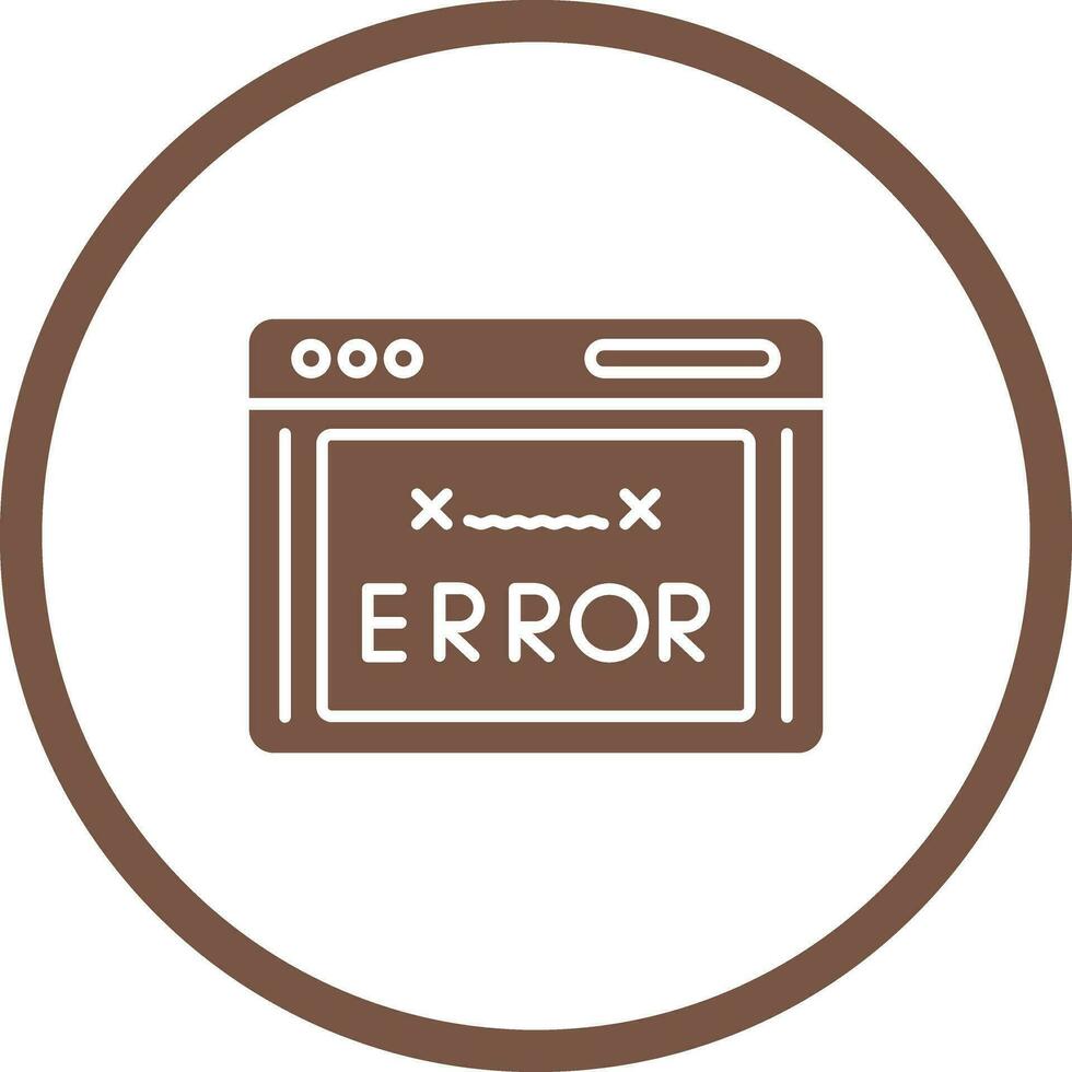 Error Code Vector Icon