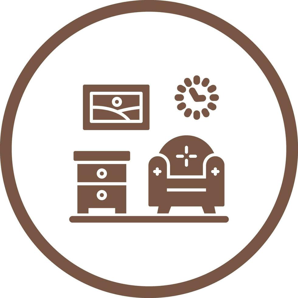 Living Room Vector Icon