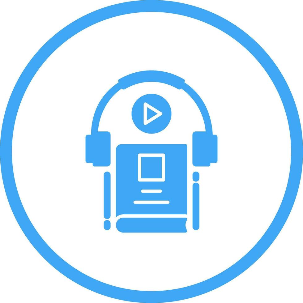 Audio Book Vector Icon