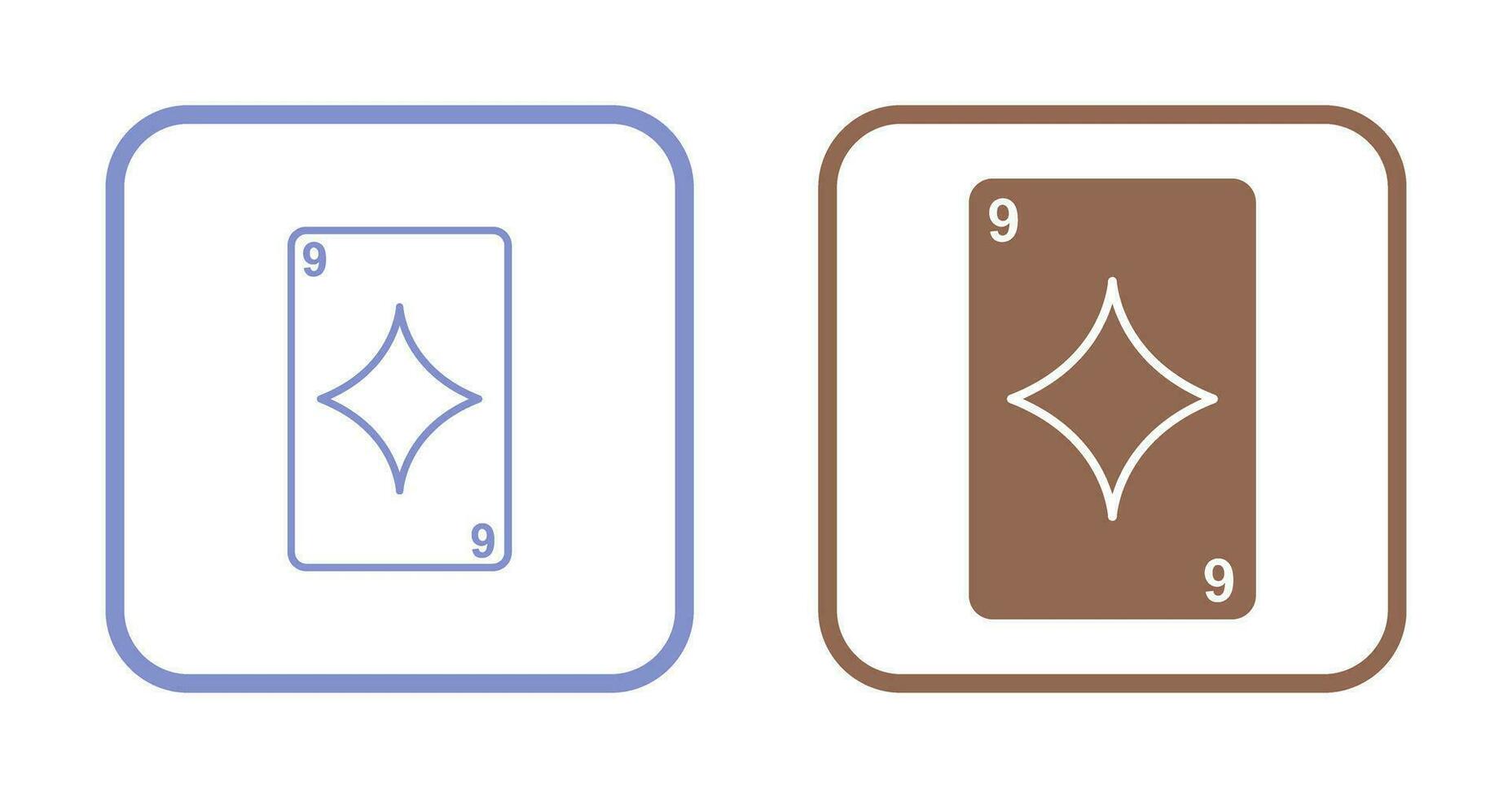 Diamonds Card Vector Icon