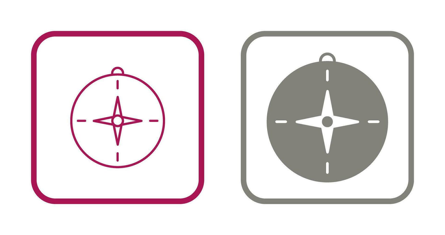 Compass Vector Icon