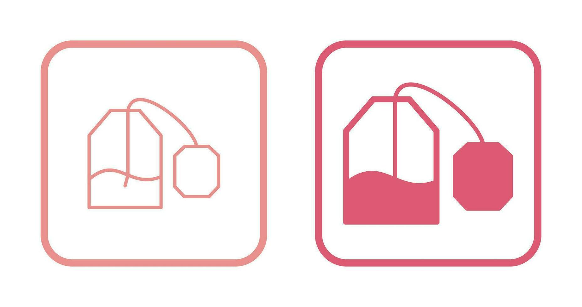 Tea Bag Vector Icon