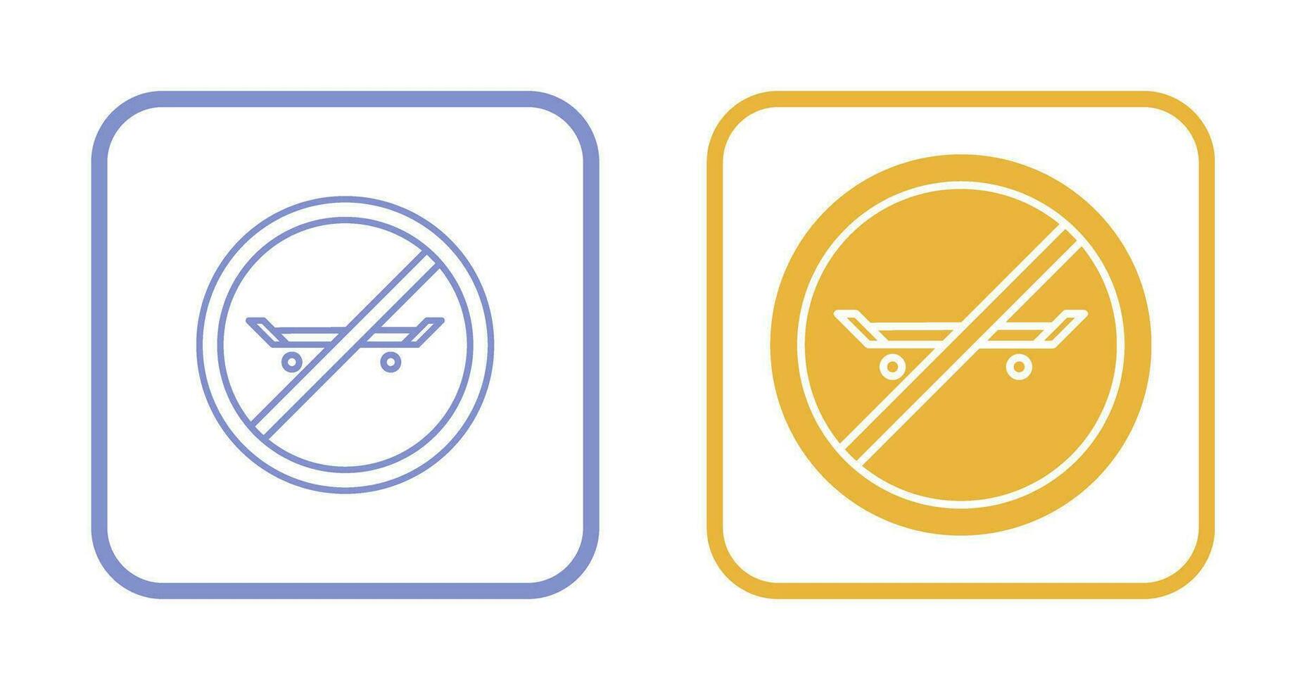 No Skating Vector Icon