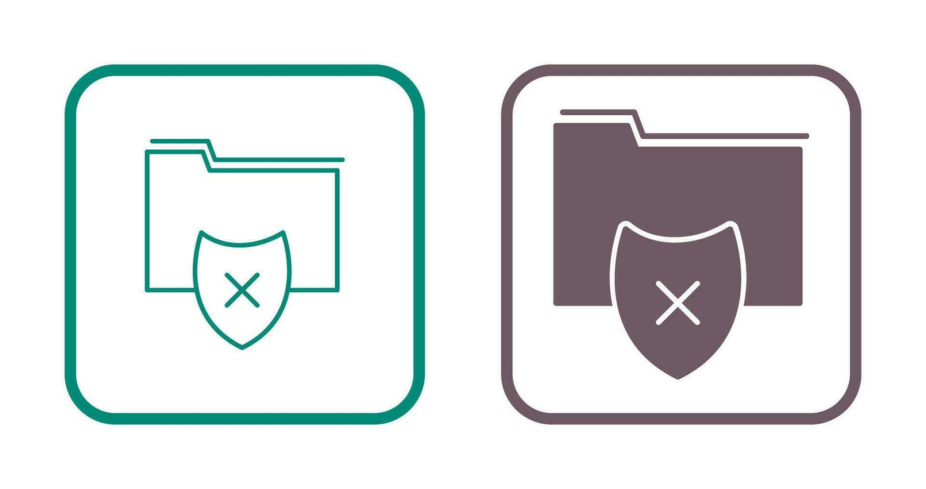 Vulnerable Folder Vector Icon