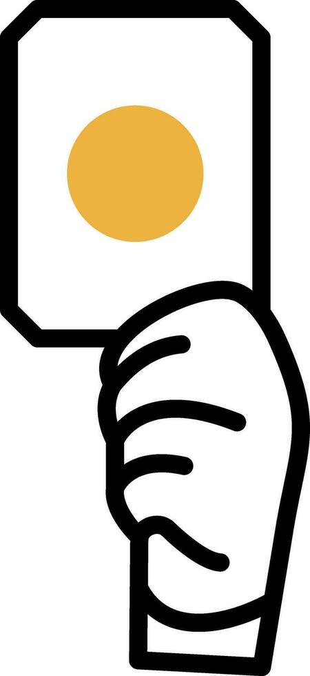 Red card Vector Icon Design