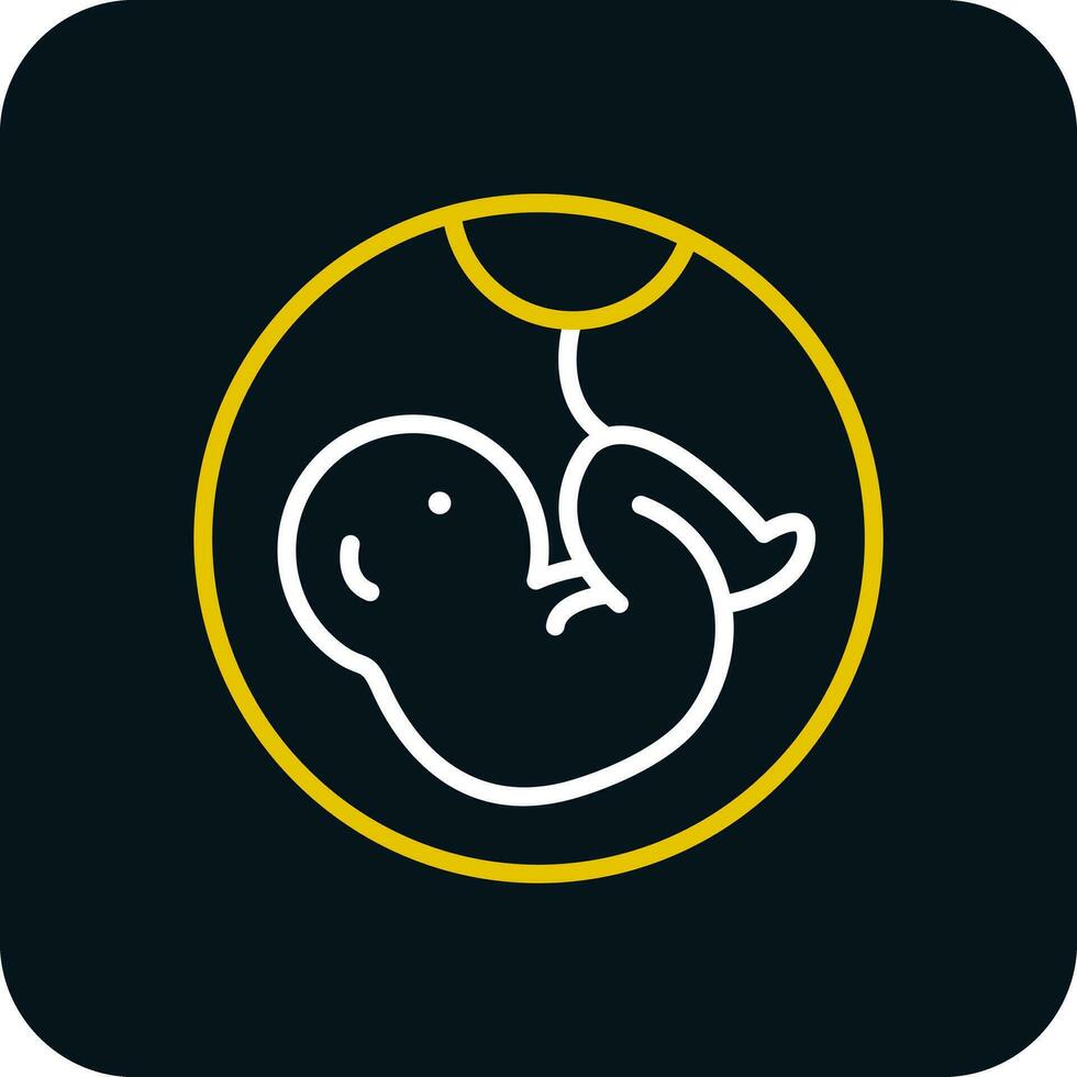 Embryo Vector Icon Design